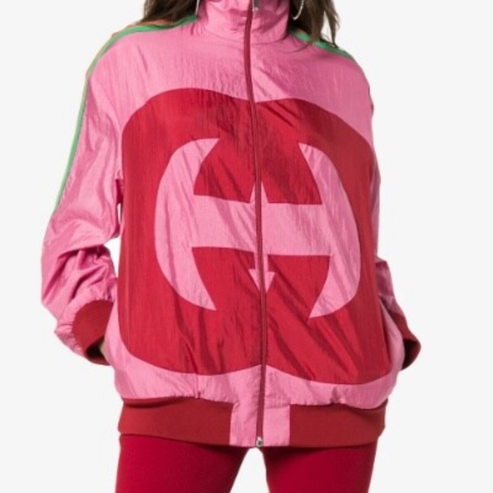 Interlocking G technical jersey jacket